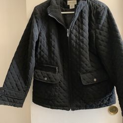 Women’s Black Jacket Quilted 