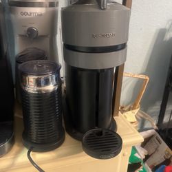Nespresso Vertuo Next Espresso & Coffee Maker with Aeroccino 3 Milk Frother