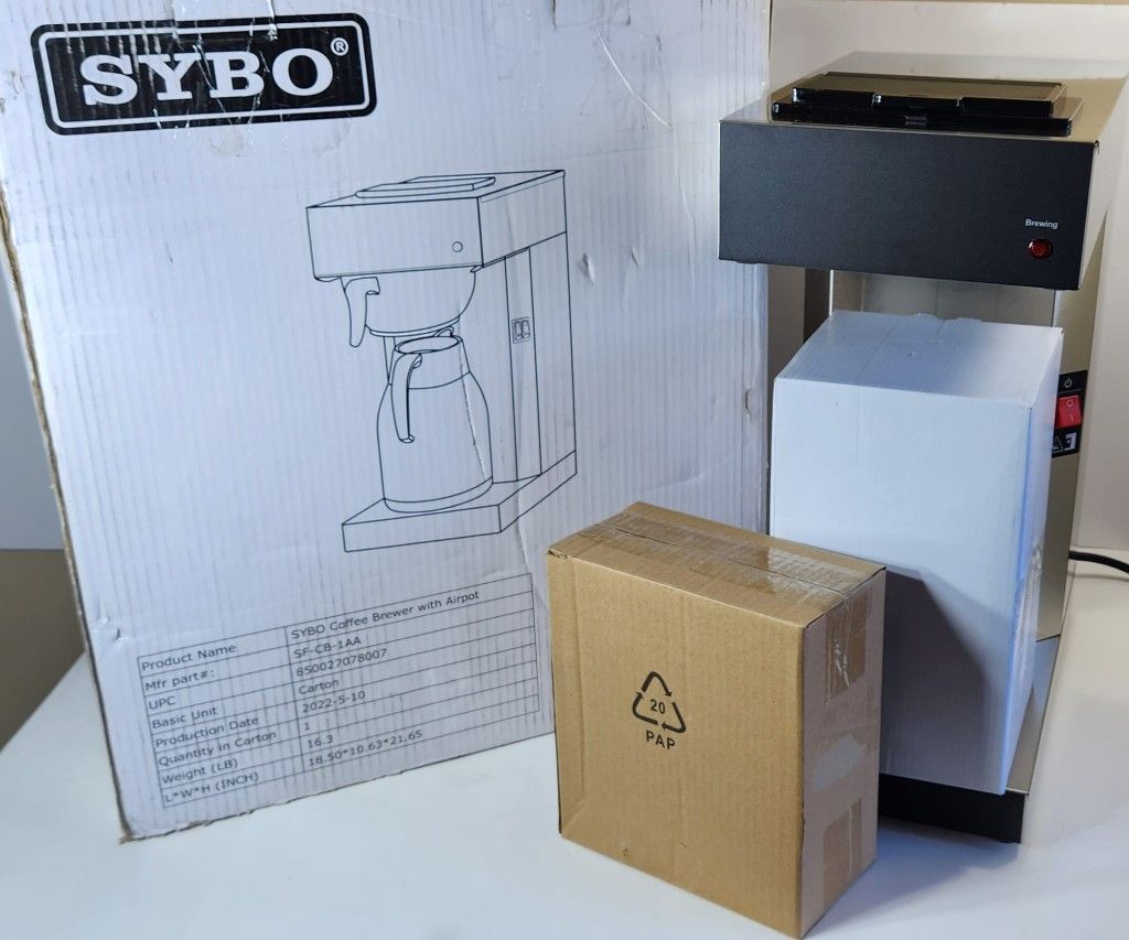 SYBO Commercial Coffee Makers 12 Cup, Drip Coffee Maker 1026 for Sale