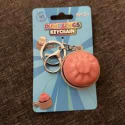 Pink dumplings Keychain 