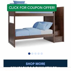 Queen bed Set, Kids Bunk With Steps/drawers , Tempur Pedicure Queen. 