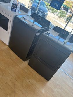 GE Top Load Washer and Dryer Set