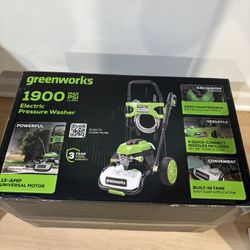 Brand New Greenworks 1900 Psi
