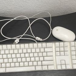Apple Keyboard (A1048) & Apple Mouse 