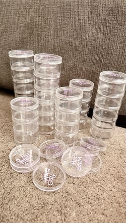 Craft Mates Stackable Clear Storage Containers