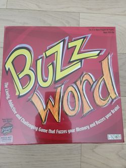 Buzz Word Table Game, Unopened