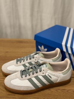Samba OG Shoes Cloud White / Silver Green / Putty Mauve for Sale in Irvine,  CA - OfferUp
