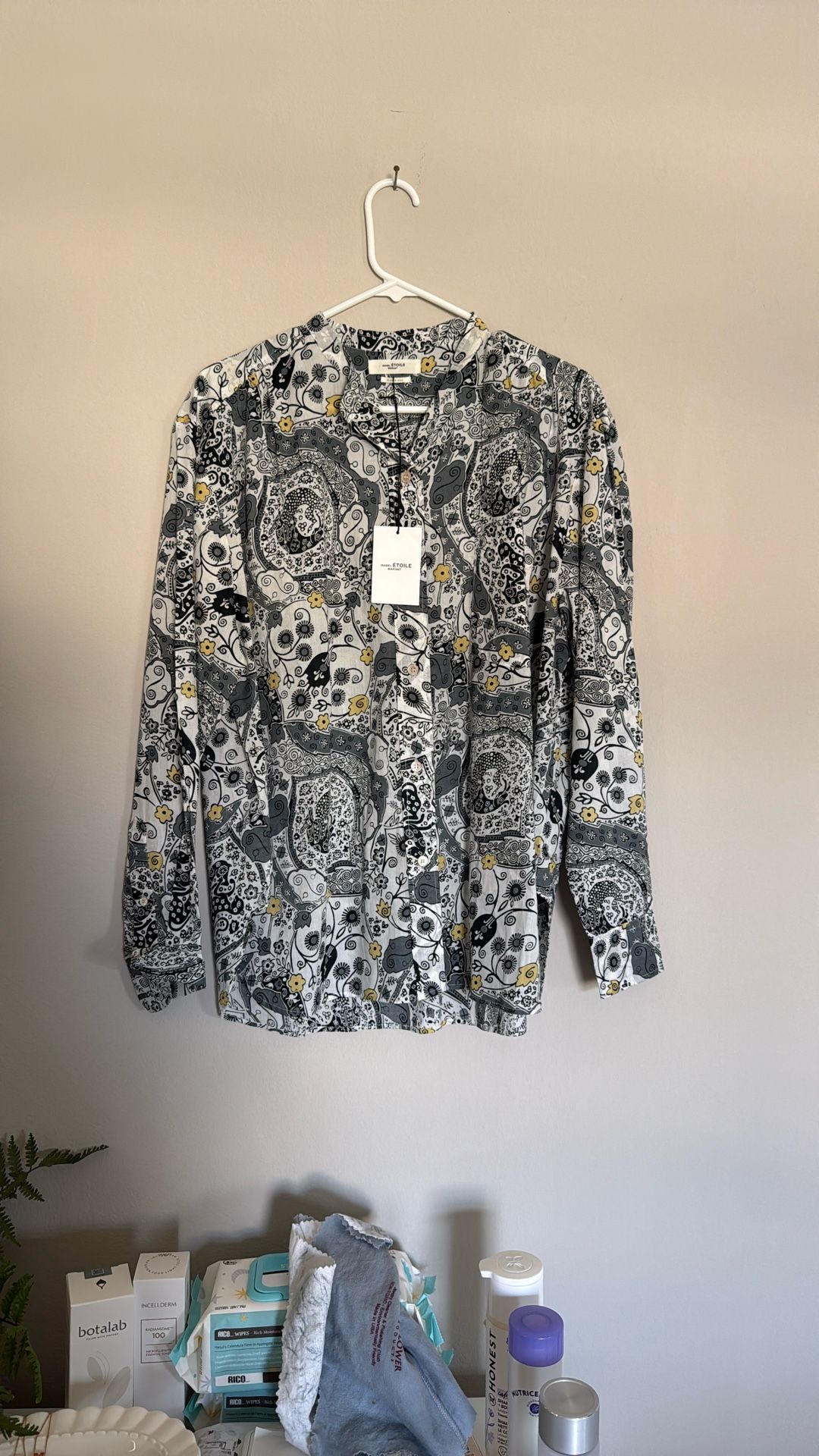 ISABEL MARANT ETOILE Blouse Size 38 100% Cotton