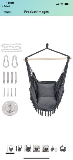 Hanging Swing hammock chair brand new