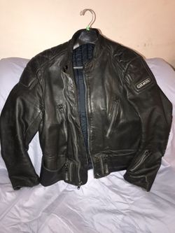 Vintage Hein Gericke leather motorcycle jacket
