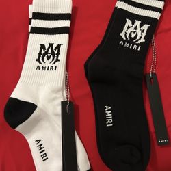 AMIRI MA Logo Socks 