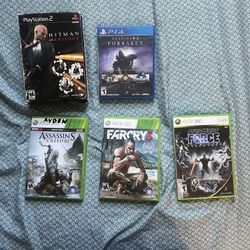 Xbox 360 / PS4 / PS2 – Classics for Sale $10 Each Or Trade For SSD