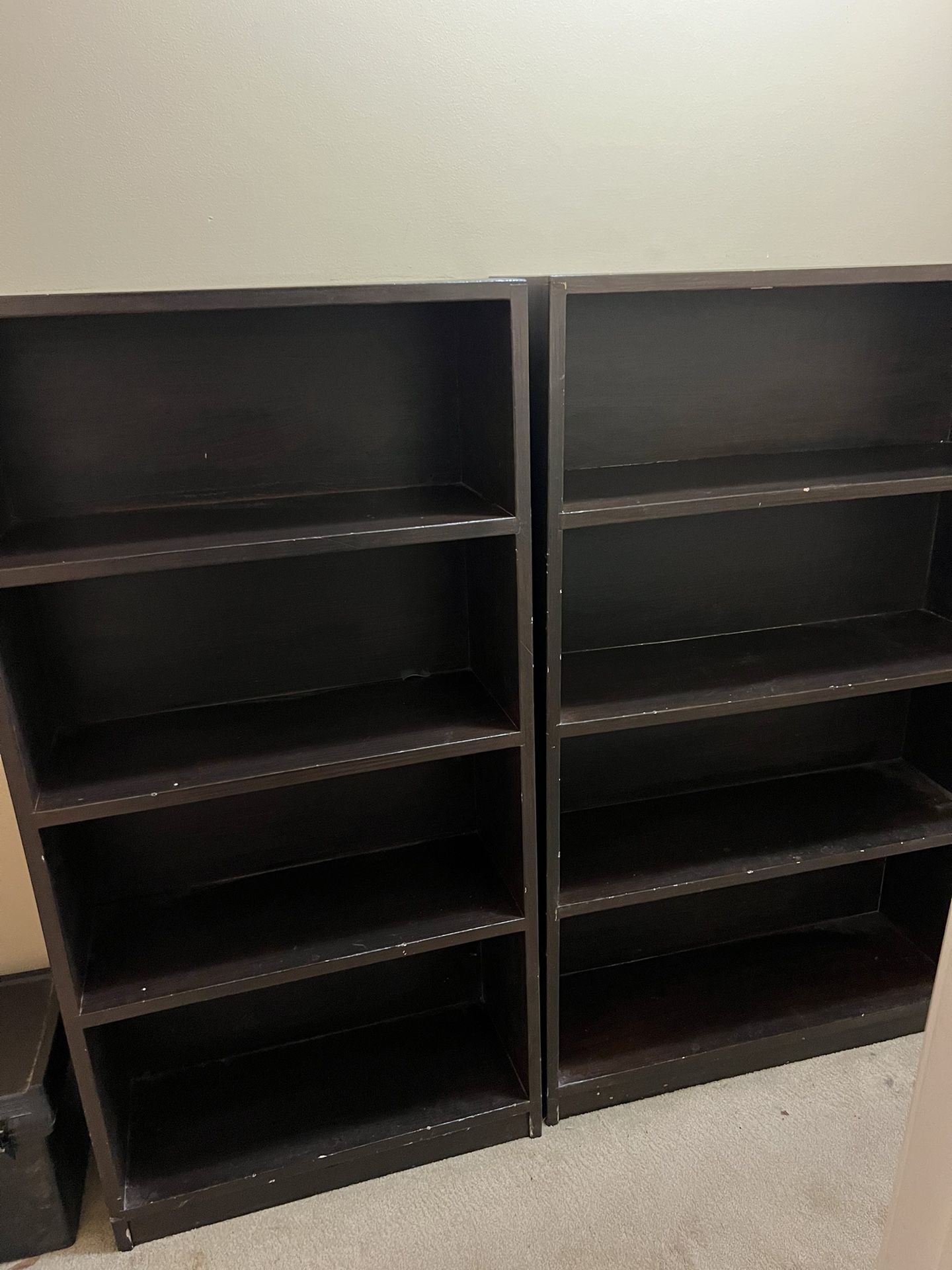 Solid Wood Bookcases 7 Total