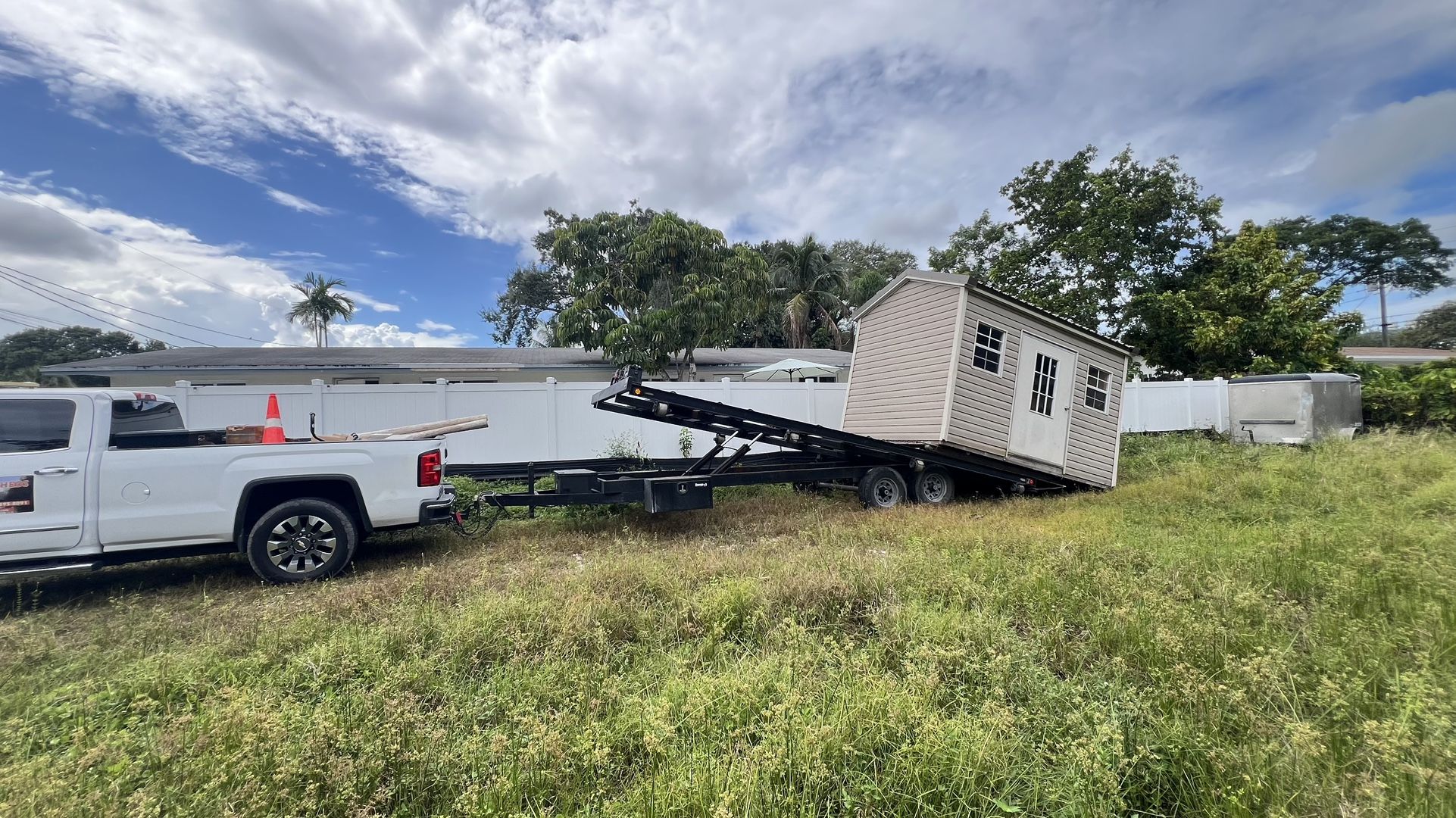 Sheds Muving Rv Casita Container Relocated