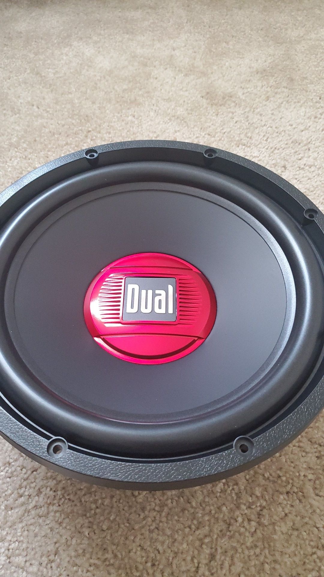 12 inches subwoofer dual New