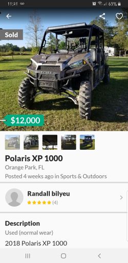 STOLEN 2018 Polaris Ranger