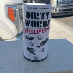 “Dirty Words” Game