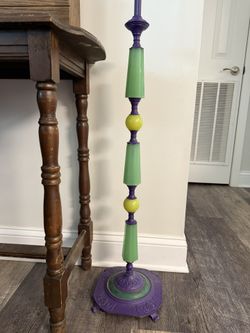 Uranium/jadeite Floor Lamp