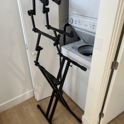 Proline PL403 3-Tier Double X-Braced Keyboard Stand
