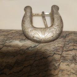 Villa de cinturon.chapa de plata