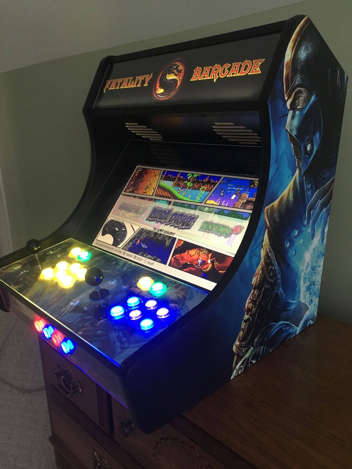 NEW BARTOP MULTICADE 8000 retro games arcade