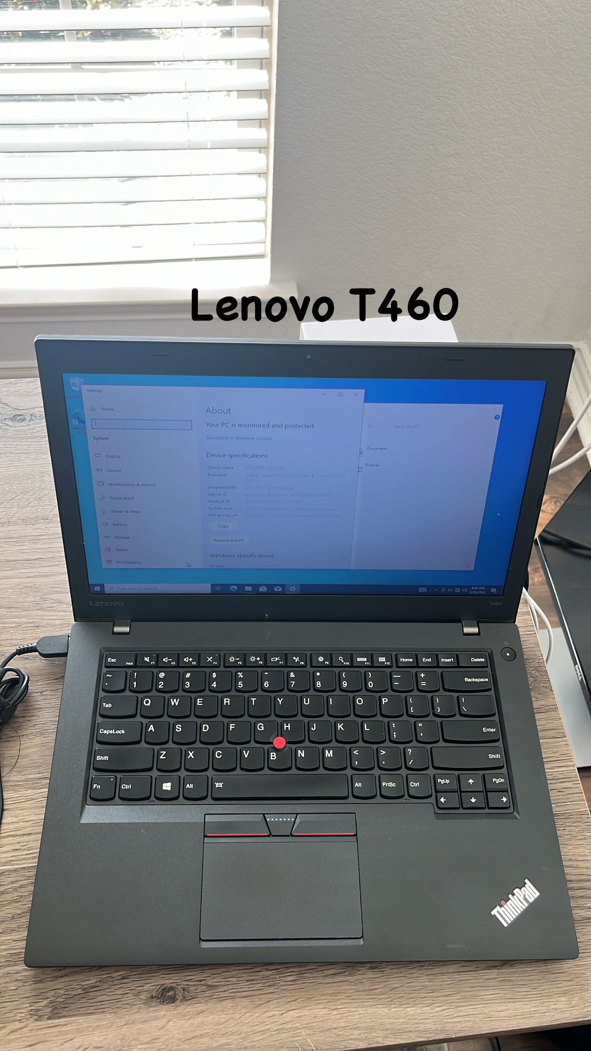 Lenovo T460 i5 8gb 256gb Ssd