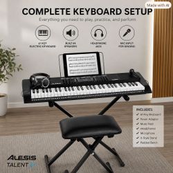 Alesis Electronic Keyboard Bundle