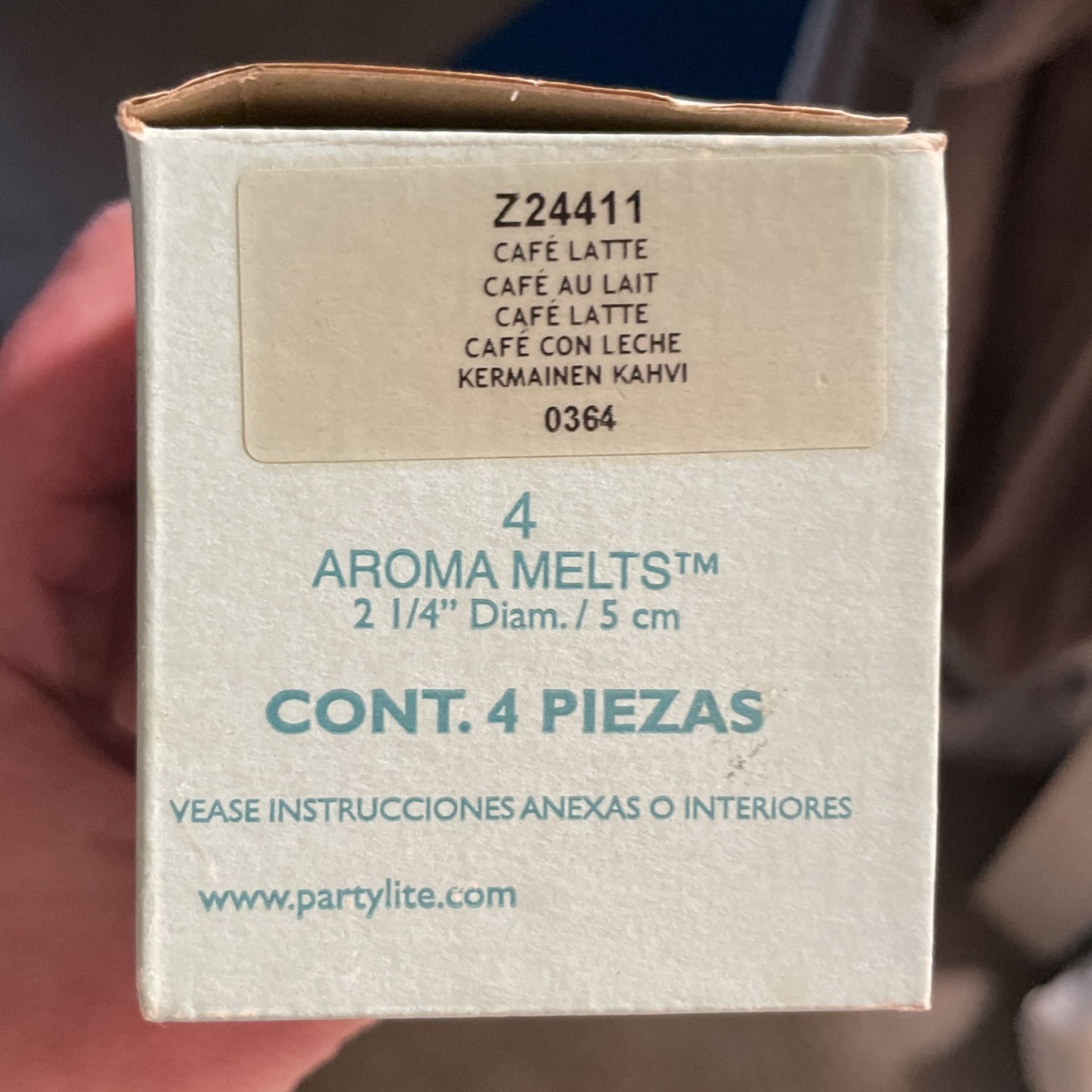 PartyLite Aroma Melts: Cafe Latte