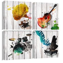 Musical Instruments Wall Art 