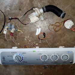 Ge Washer Parts Panel Valve Pump Belt