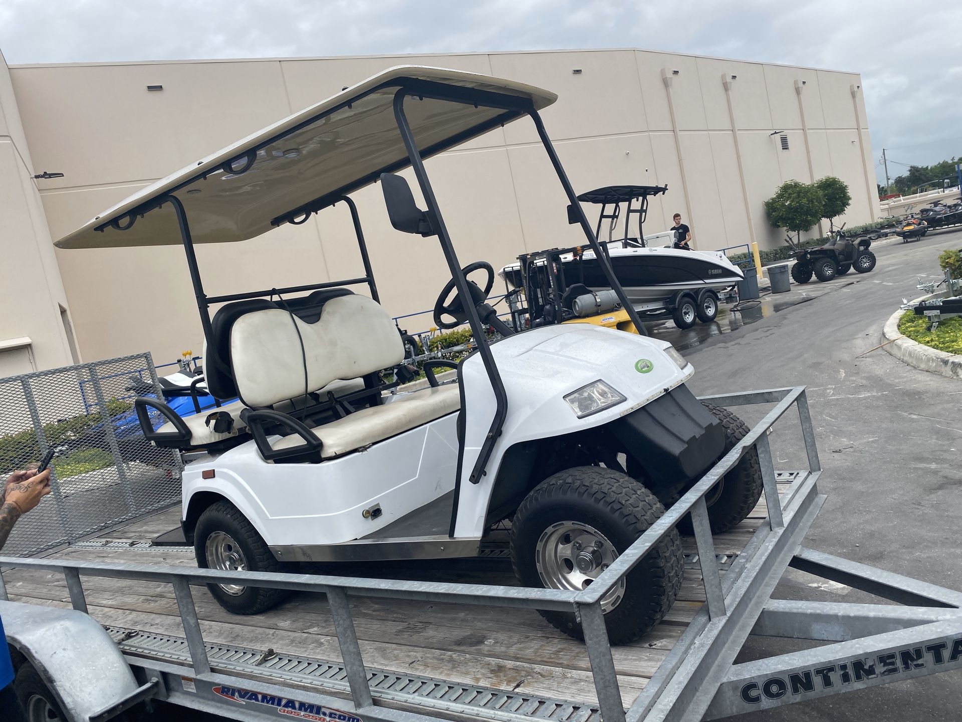 Zone Golf Cart with New Batteries