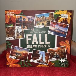 Fall Puzzle Set 