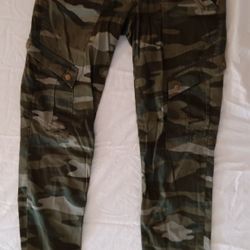 Camouflage Jeans, Excellent Condition