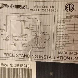 Small Refrigerator Winechiller