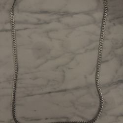 Silver Cuban Link Chain 
