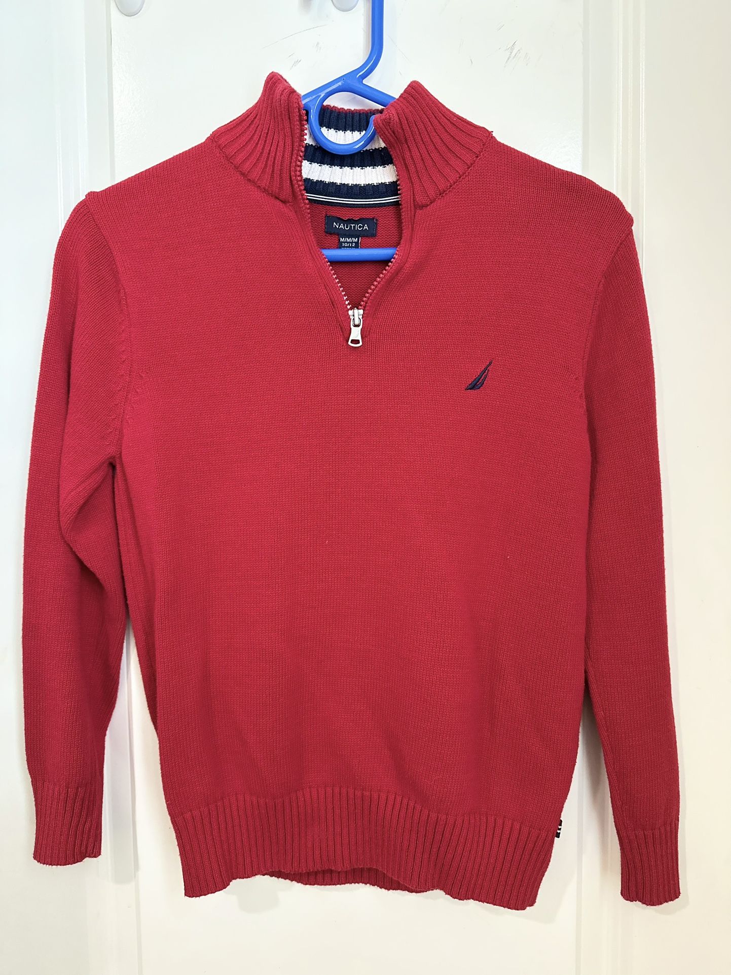 Boys' Sweater & Hoodie, Size 10/12 & Medium