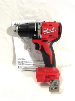 Brand new Milwaukee M18 brushless hammer drill. Retails for $159.