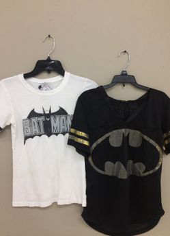 Batman shirt lot, jrs sz small
