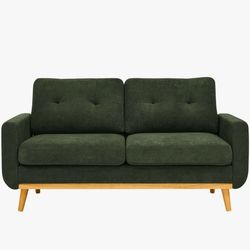 BRAND NEW 
Omira 67.7" Wide Mid-Century Modern Upholstered Loveseat With Solid Wood Legs,MCAP2650