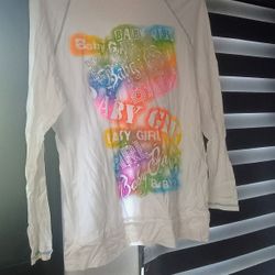 Ladies BABY GIRL SHIRT With Hood 2X
