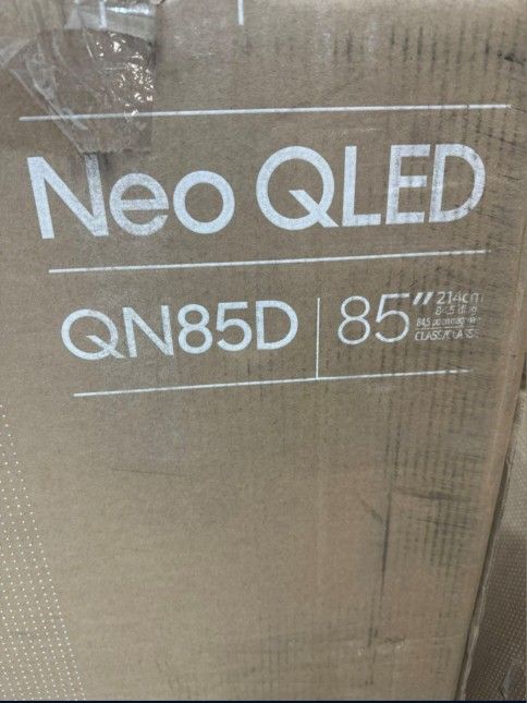 Samsung 85-Inch Class QLED 4K QN85D Series Mini LED, Neo Quantum HDR Smart TV w/Dolby Atmos, Object Tracking Sound Lite, Real Depth Enhancer Pro, Alex