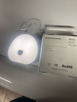 Soothing sounds USB LED Night Light with Flexible Cord