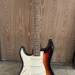 Left-Handed SX Vintage Series Custom Handmade Electric Guitar, Backwards Strings