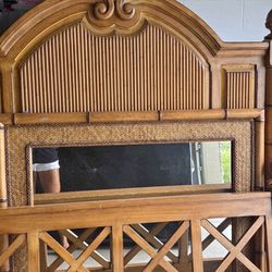 Tommy Bahama king Bed W/ 2 Drexel Night Stands 