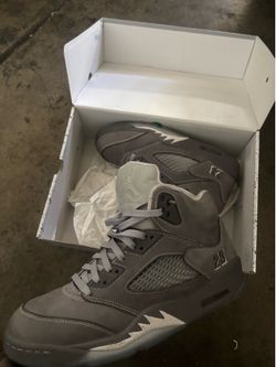 Wolf grey Jordan 5s