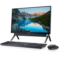 Fast Dell Inspiron 5400 All in one desktop PC Intel 11th gen 16GB Ram 256GB SSD 1TB HD Wifi Camera HDMI USB C Windows 11