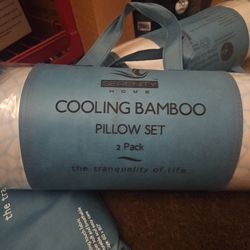 Cooling Bamboo Pillow Set