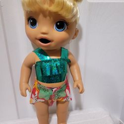 Baby Alive Sunshine Snacks Doll, Eats and "Poops," Waterplay Baby Doll, Ice Pop