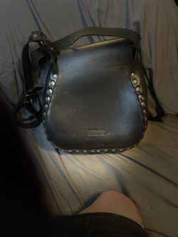 Harley Davidson vintage small leather handbag Brown