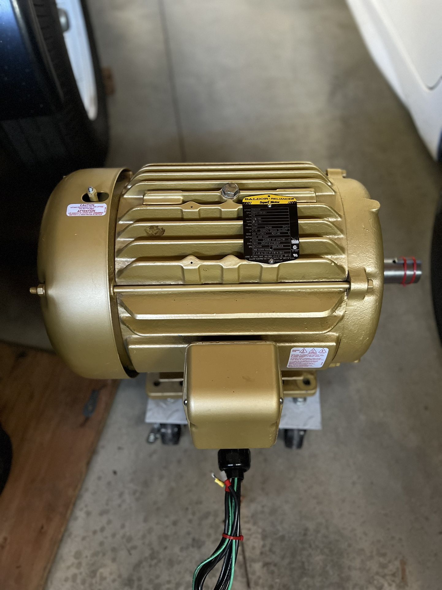 Electric Motor 3 Phase BALDOR